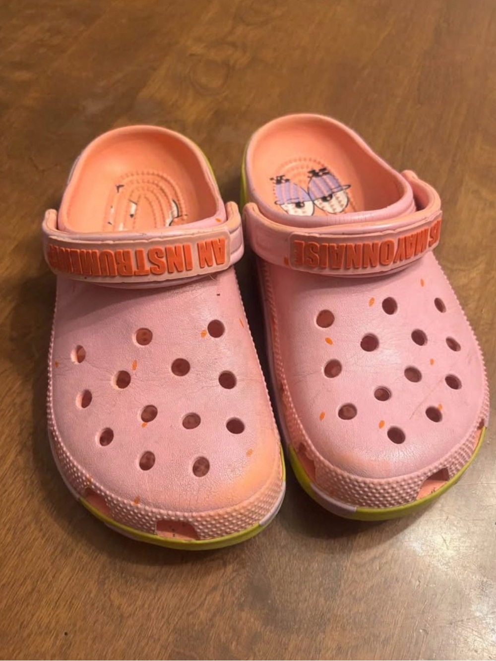 Patrick from SpongeBob Crocs